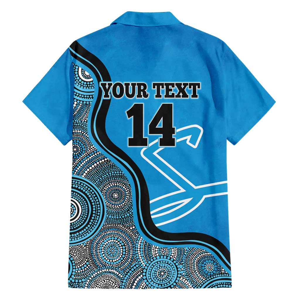 Custom Adelaide Strikers Hawaiian Shirt Indigenous Art - Grunge Style - Vibe Hoodie Shop