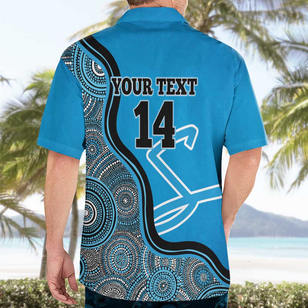 Custom Adelaide Strikers Hawaiian Shirt Indigenous Art - Grunge Style - Vibe Hoodie Shop