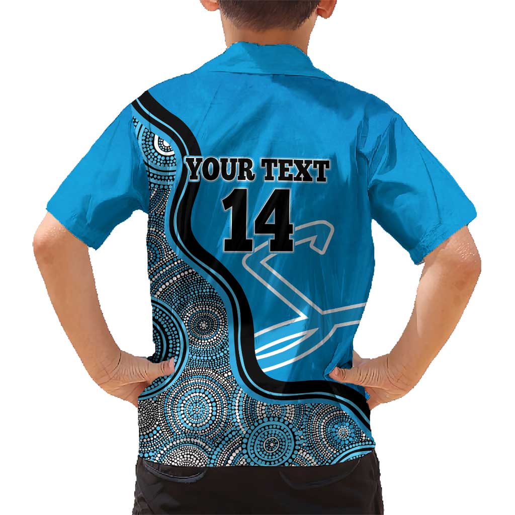 Custom Adelaide Strikers Hawaiian Shirt Indigenous Art - Grunge Style - Vibe Hoodie Shop