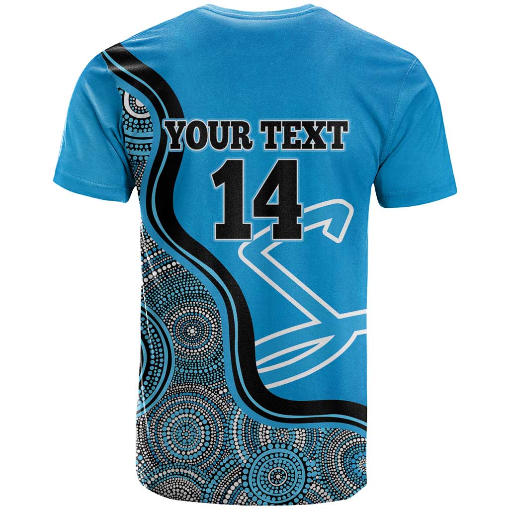 Custom Adelaide Strikers T Shirt Indigenous Art - Grunge Style - Vibe Hoodie Shop