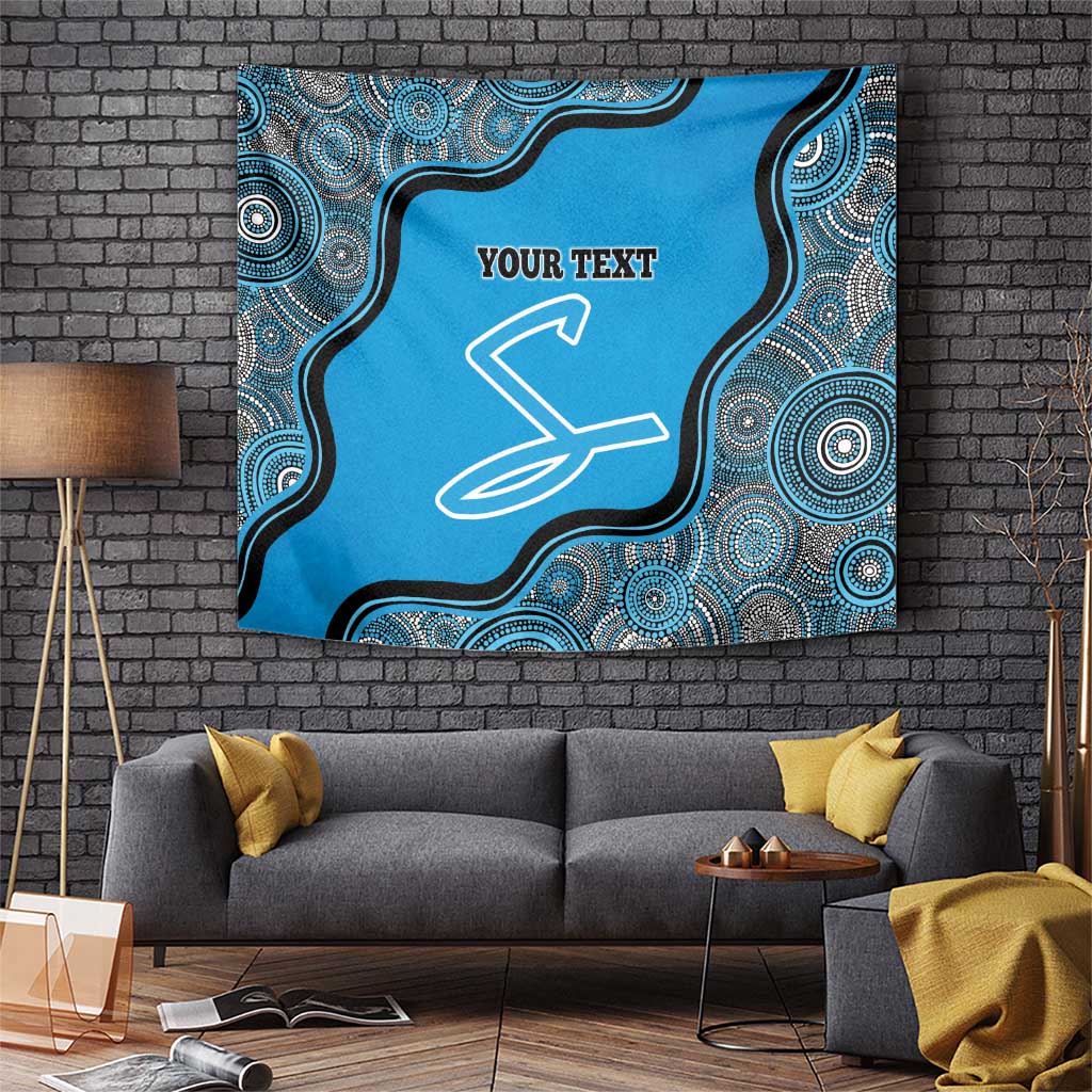 Custom Adelaide Strikers Tapestry Indigenous Art - Grunge Style - Vibe Hoodie Shop