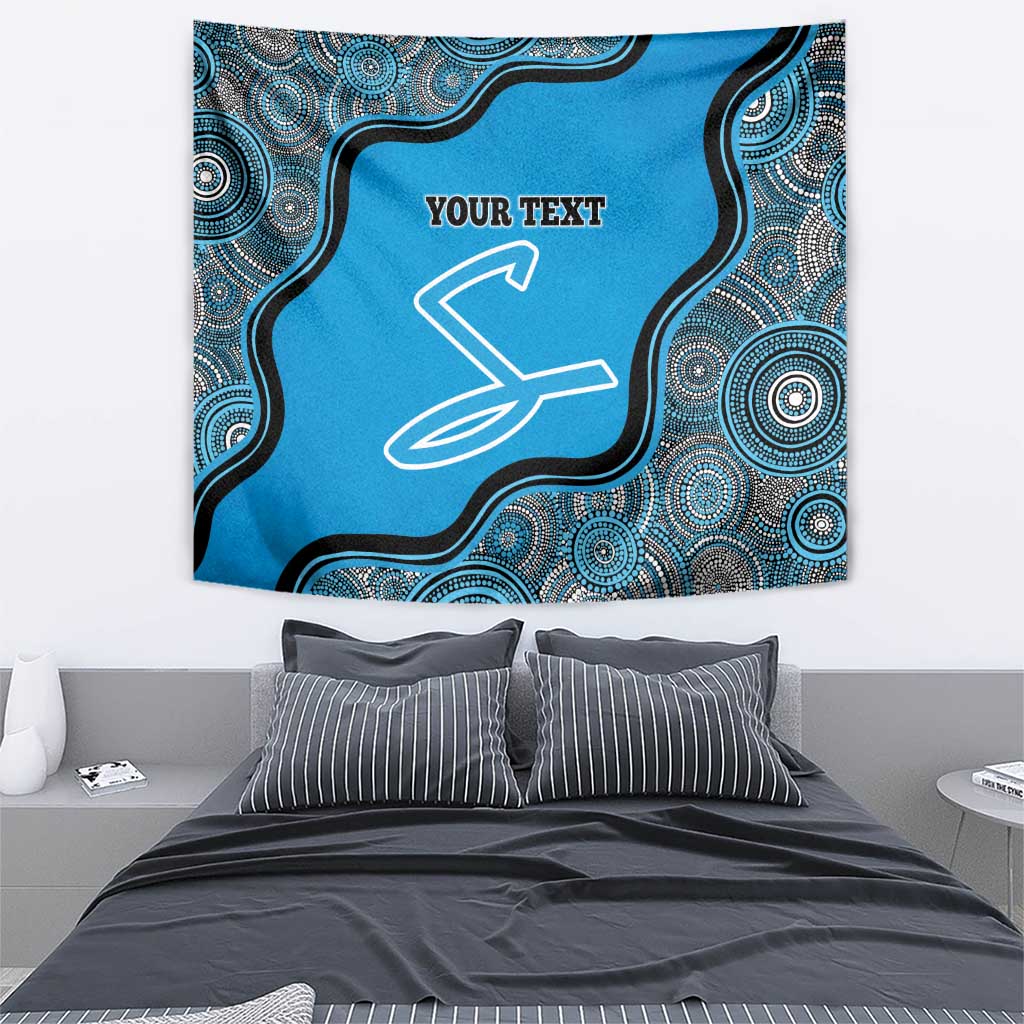 Custom Adelaide Strikers Tapestry Indigenous Art - Grunge Style - Vibe Hoodie Shop