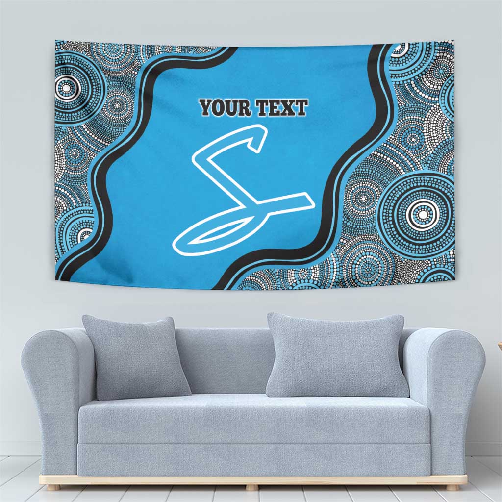 Custom Adelaide Strikers Tapestry Indigenous Art - Grunge Style - Vibe Hoodie Shop