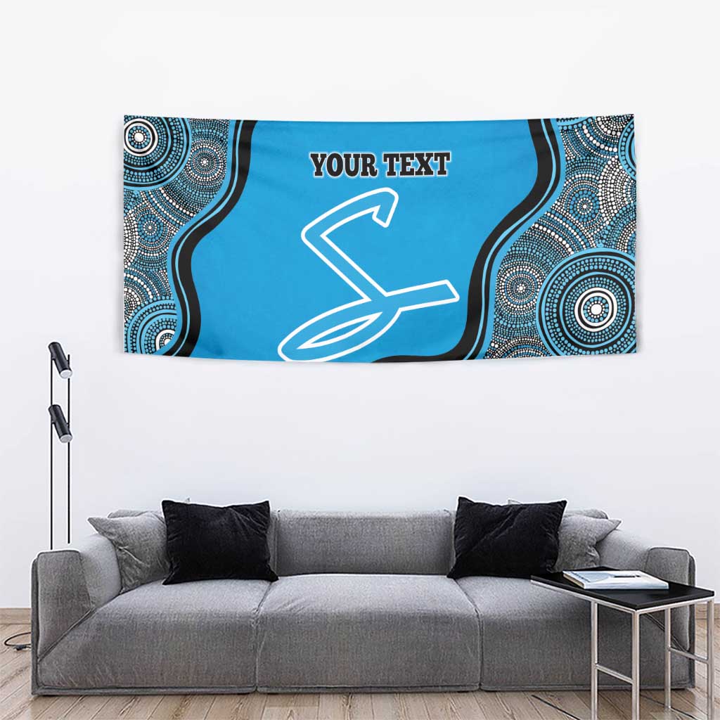 Custom Adelaide Strikers Tapestry Indigenous Art - Grunge Style - Vibe Hoodie Shop