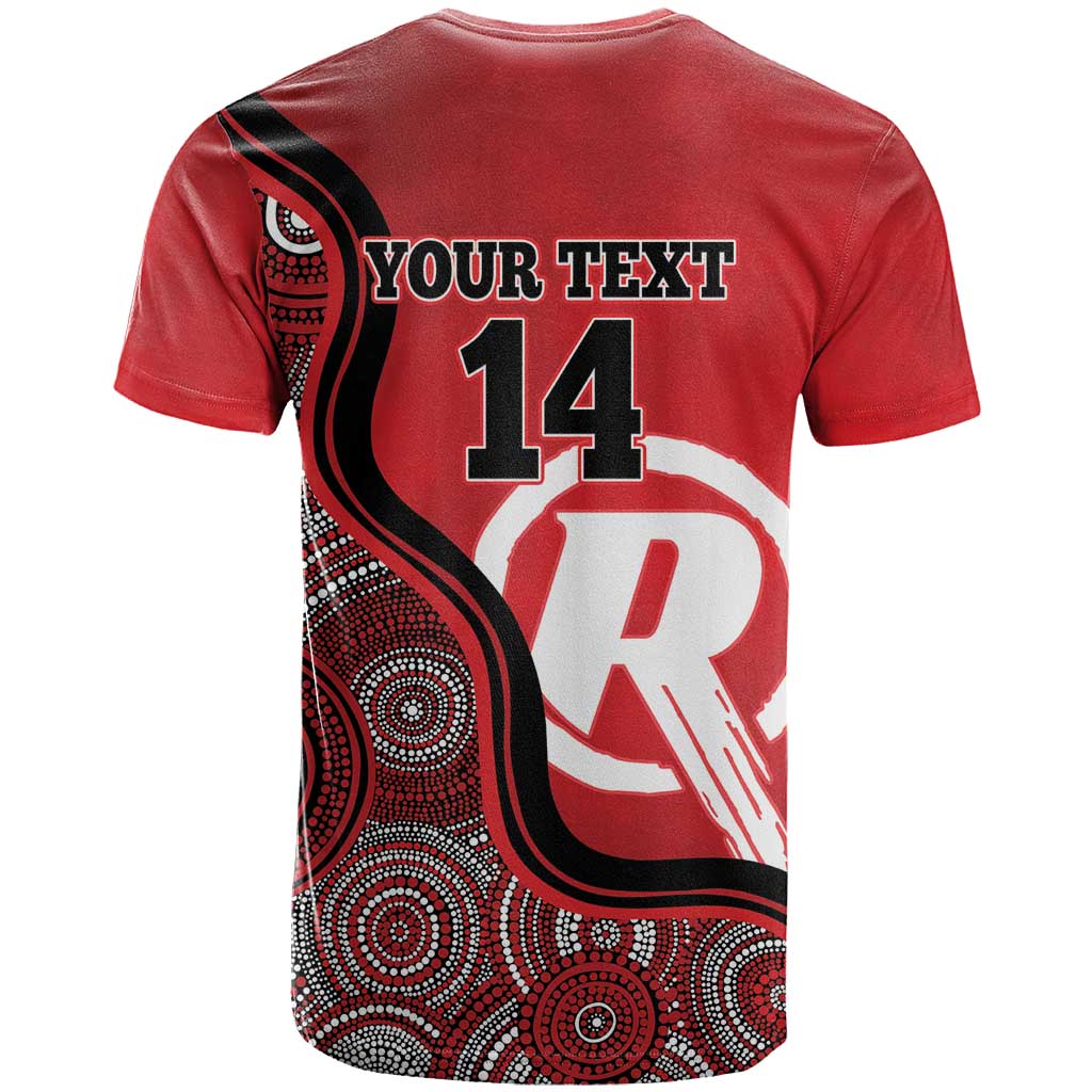 Custom Melbourne Renegades T Shirt Indigenous Art - Grunge Style - Vibe Hoodie Shop