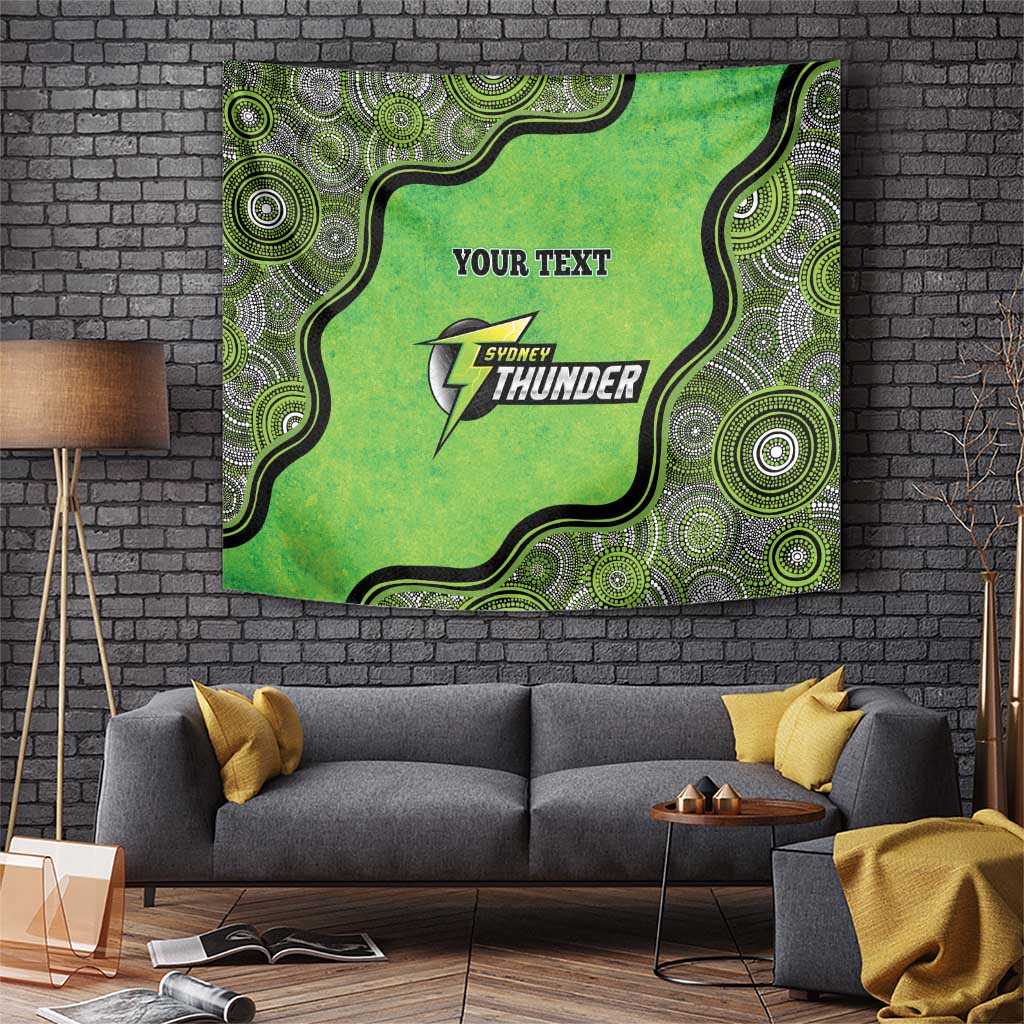 Custom Sydney Thunder Tapestry Indigenous Art - Grunge Style - Vibe Hoodie Shop