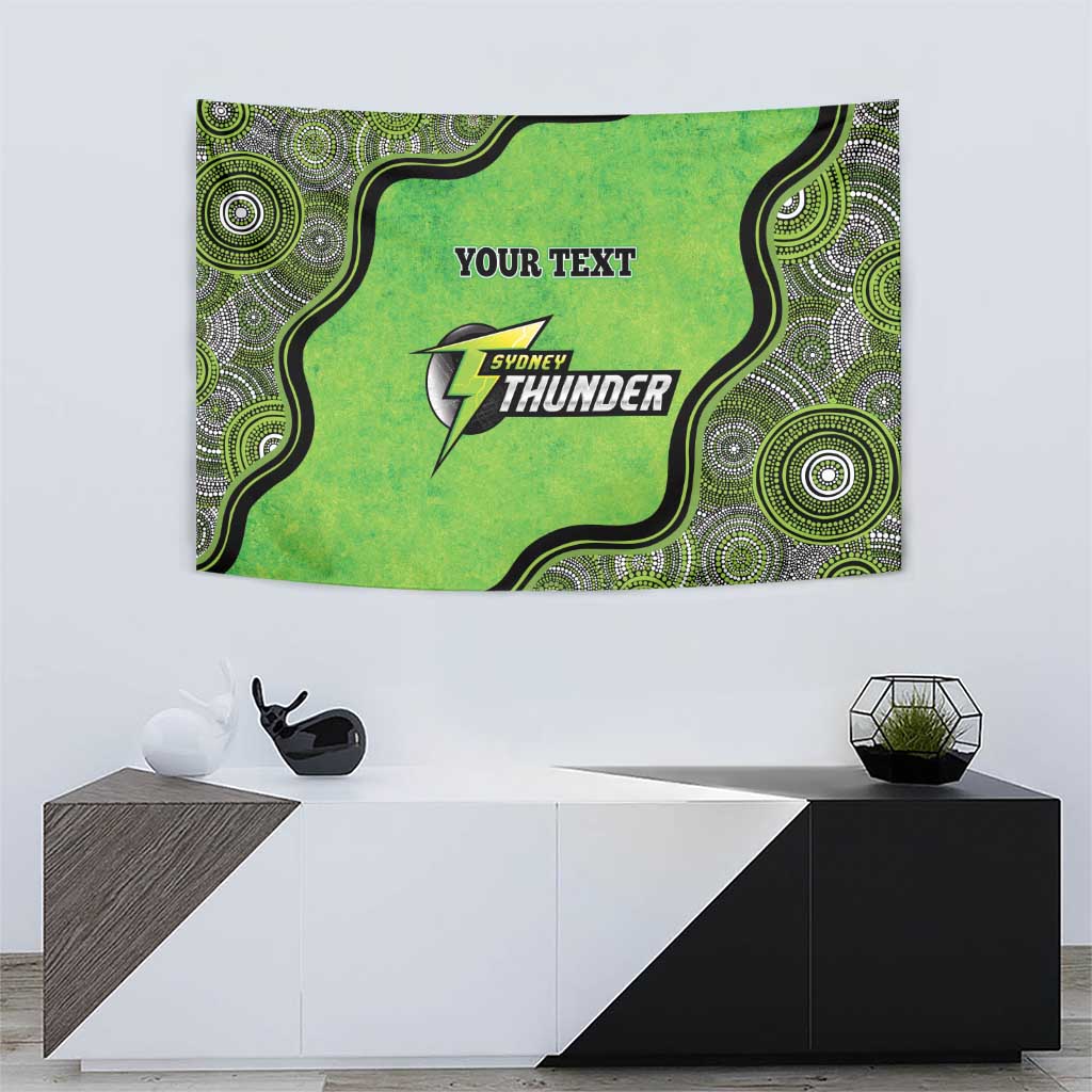 Custom Sydney Thunder Tapestry Indigenous Art - Grunge Style - Vibe Hoodie Shop