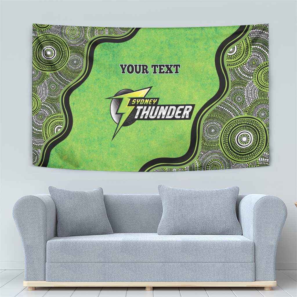 Custom Sydney Thunder Tapestry Indigenous Art - Grunge Style - Vibe Hoodie Shop