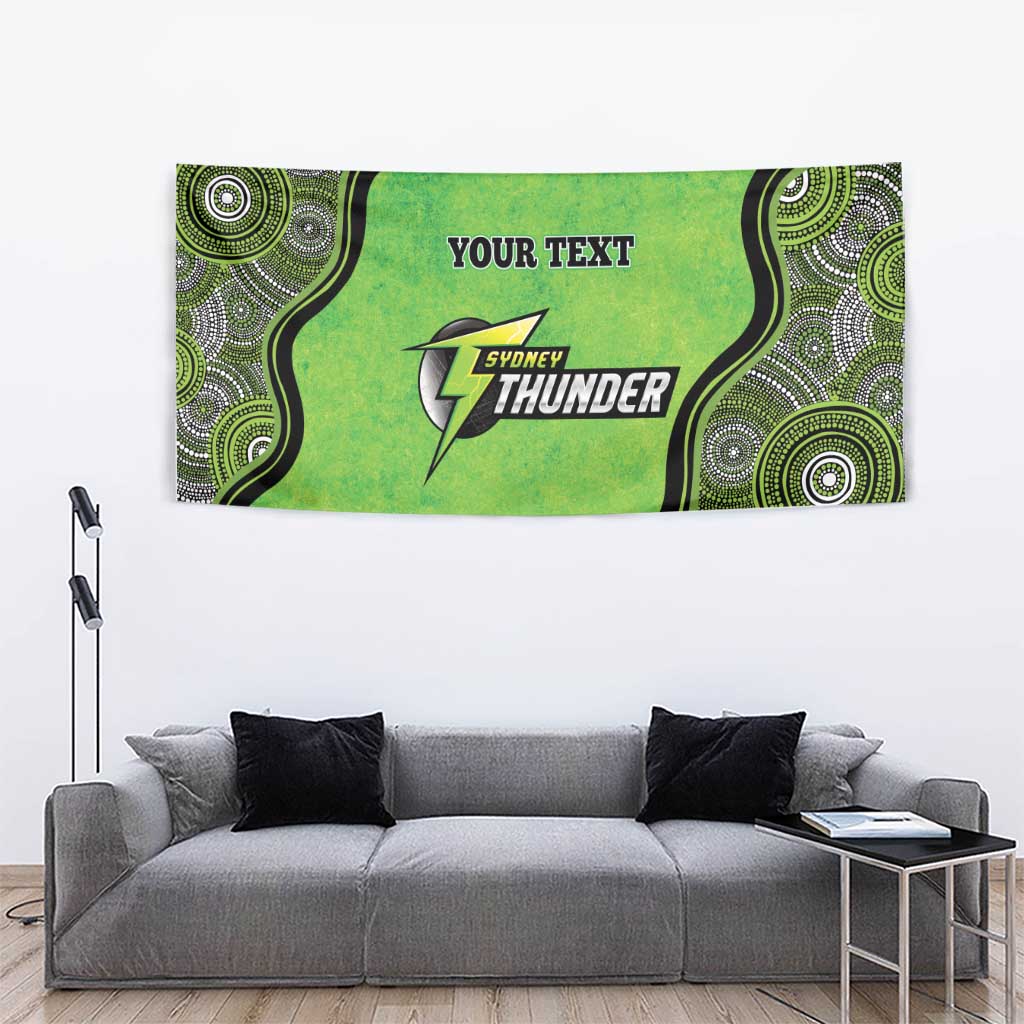 Custom Sydney Thunder Tapestry Indigenous Art - Grunge Style - Vibe Hoodie Shop