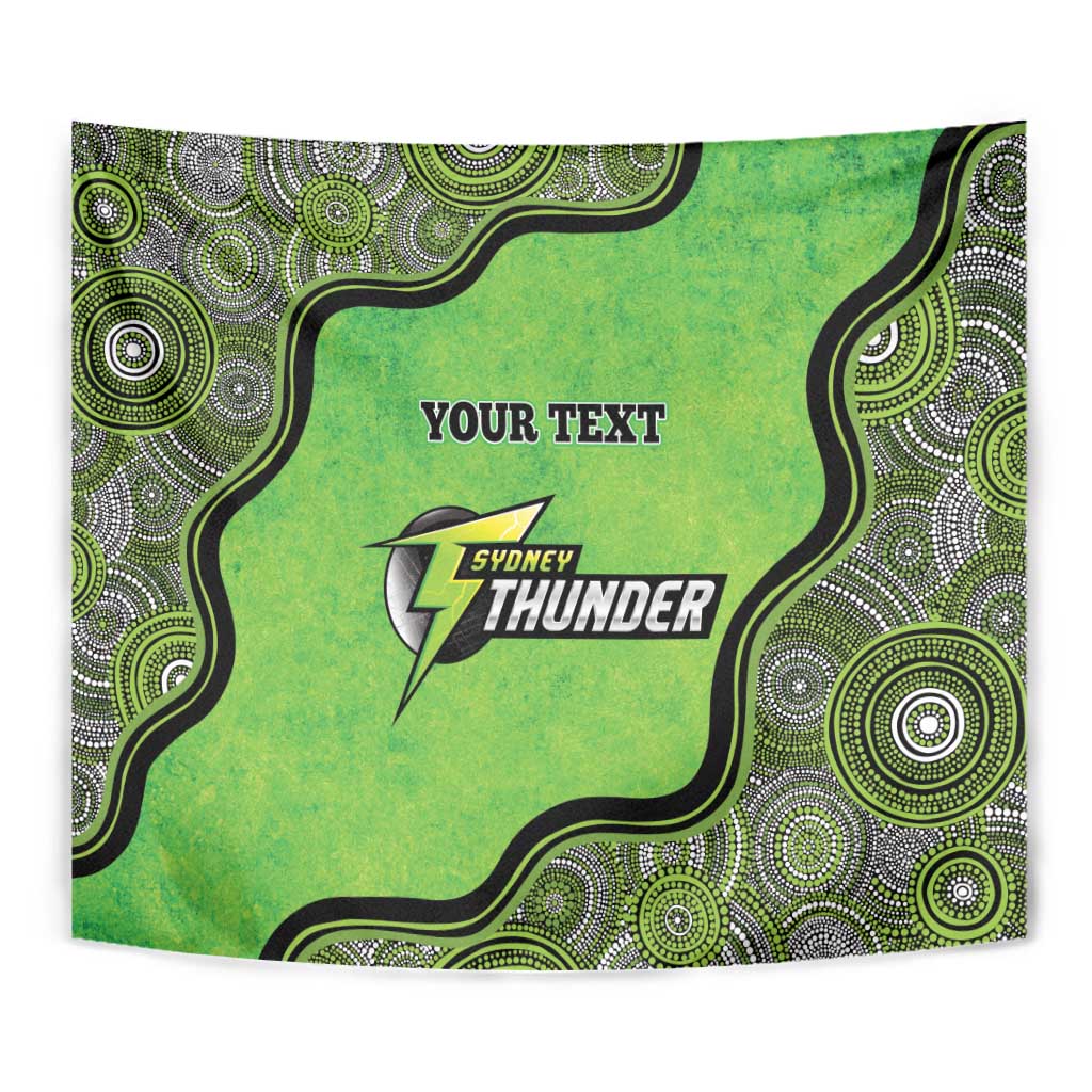 Custom Sydney Thunder Tapestry Indigenous Art - Grunge Style - Vibe Hoodie Shop