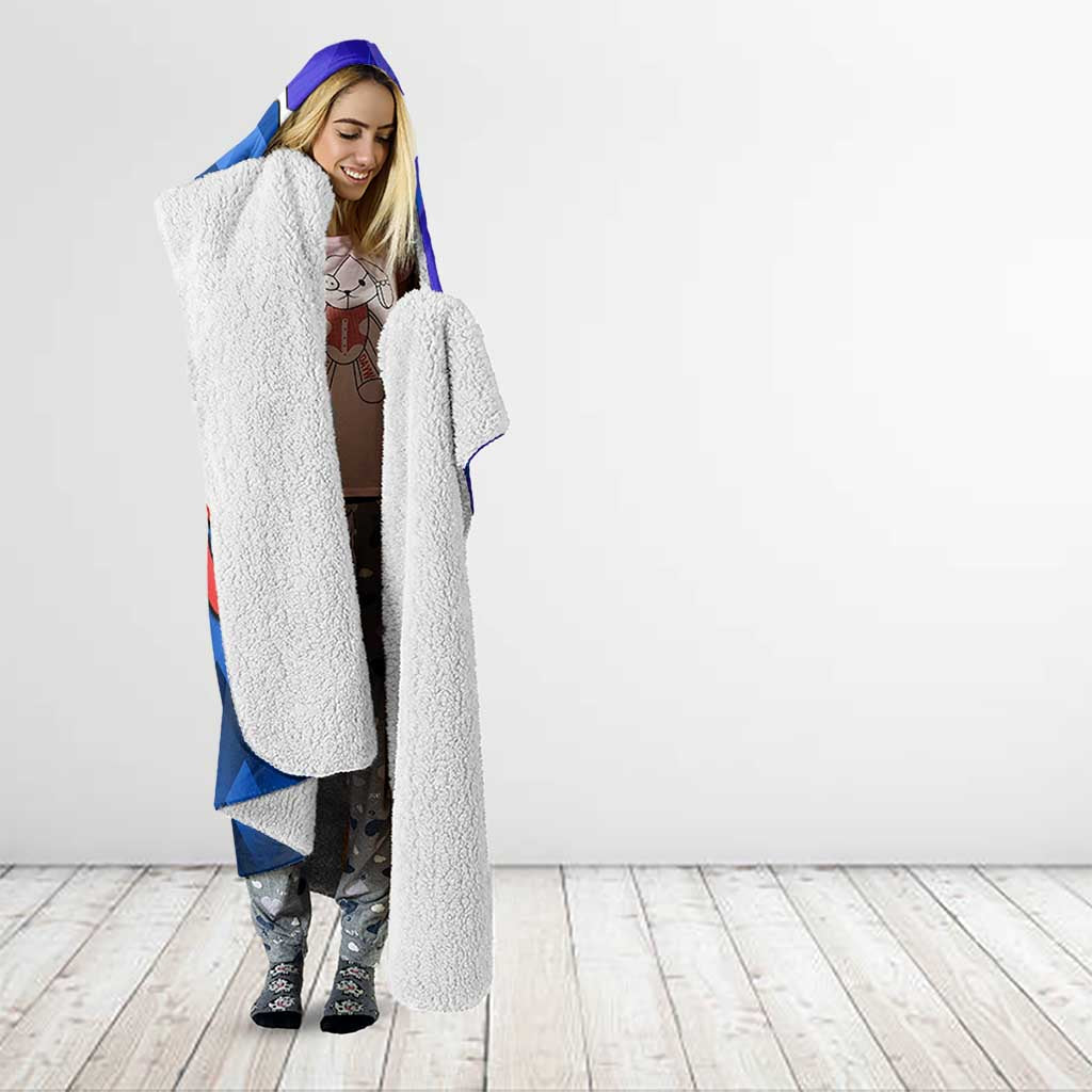 Custom Bulldogs And Knights Rugby 2025 Hooded Blanket Dynamic Style