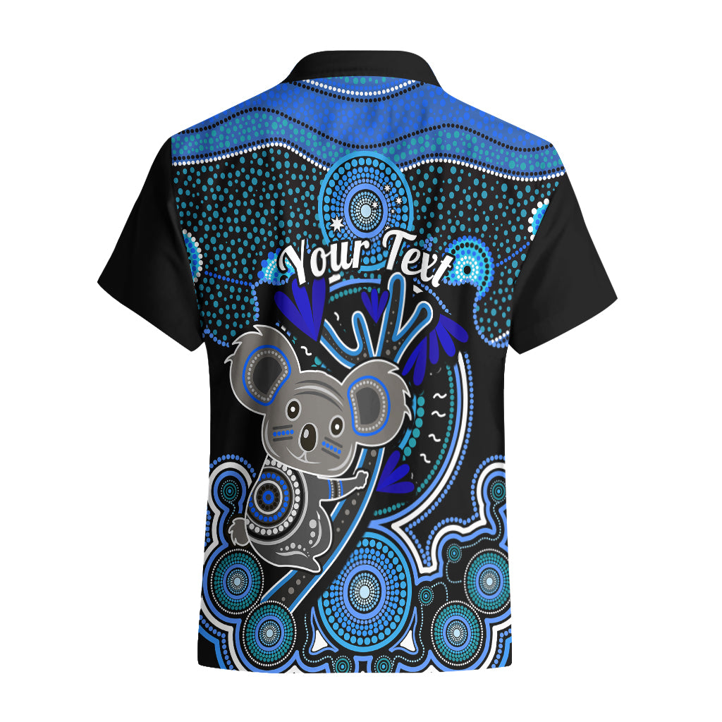 Personalised Australian Astrology Hawaiian Shirt Aboriginal Koala Zodiac Sign - Vibe Hoodie Shop