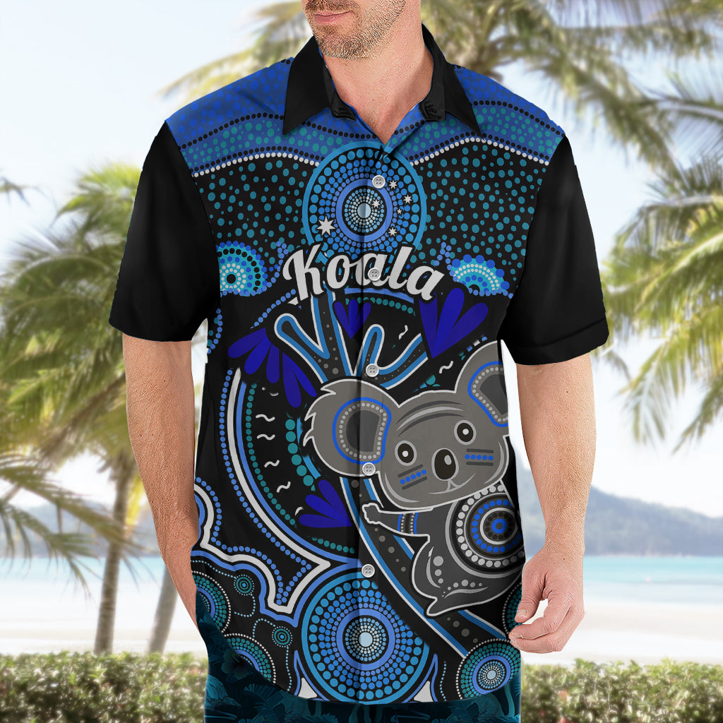 Personalised Australian Astrology Hawaiian Shirt Aboriginal Koala Zodiac Sign - Vibe Hoodie Shop