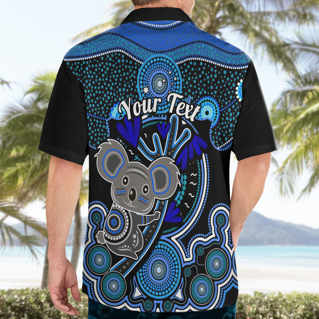 Personalised Australian Astrology Hawaiian Shirt Aboriginal Koala Zodiac Sign - Vibe Hoodie Shop
