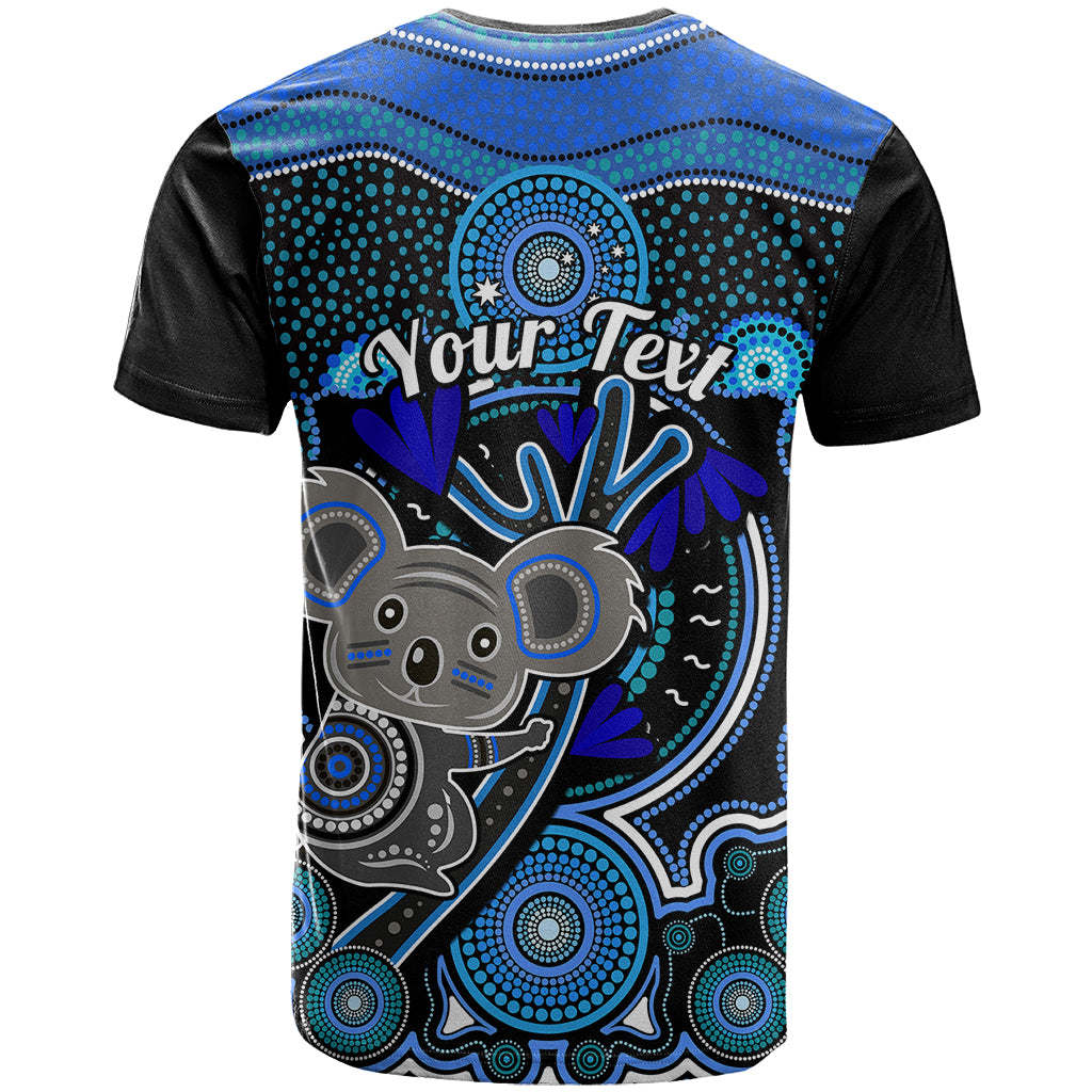 Personalised Australian Astrology T Shirt Aboriginal Koala Zodiac Sign - Vibe Hoodie Shop