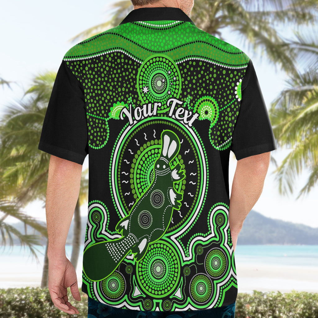 Personalised Australian Astrology Hawaiian Shirt Aboriginal Platypus Zodiac Sign - Vibe Hoodie Shop