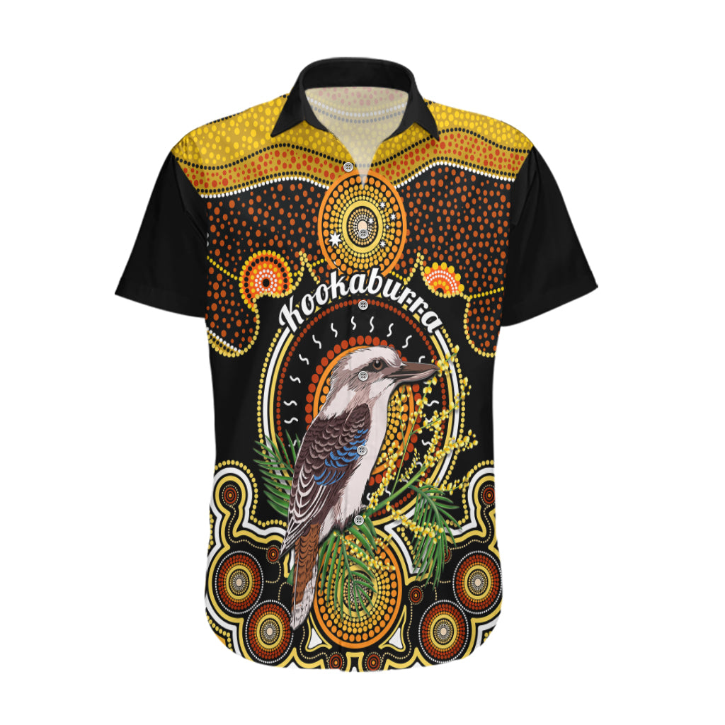 Personalised Australian Astrology Hawaiian Shirt Aboriginal Kookaburra Zodiac Sign - Vibe Hoodie Shop