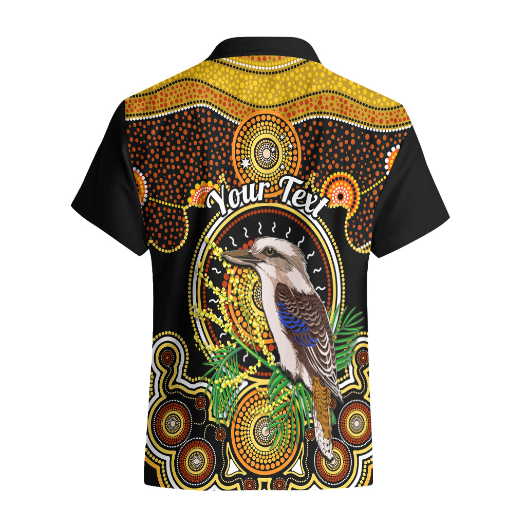 Personalised Australian Astrology Hawaiian Shirt Aboriginal Kookaburra Zodiac Sign - Vibe Hoodie Shop
