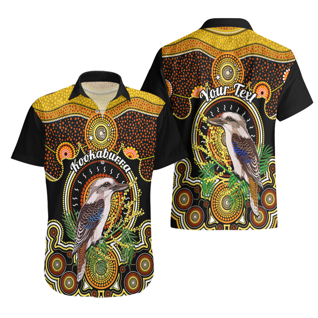 Personalised Australian Astrology Hawaiian Shirt Aboriginal Kookaburra Zodiac Sign - Vibe Hoodie Shop