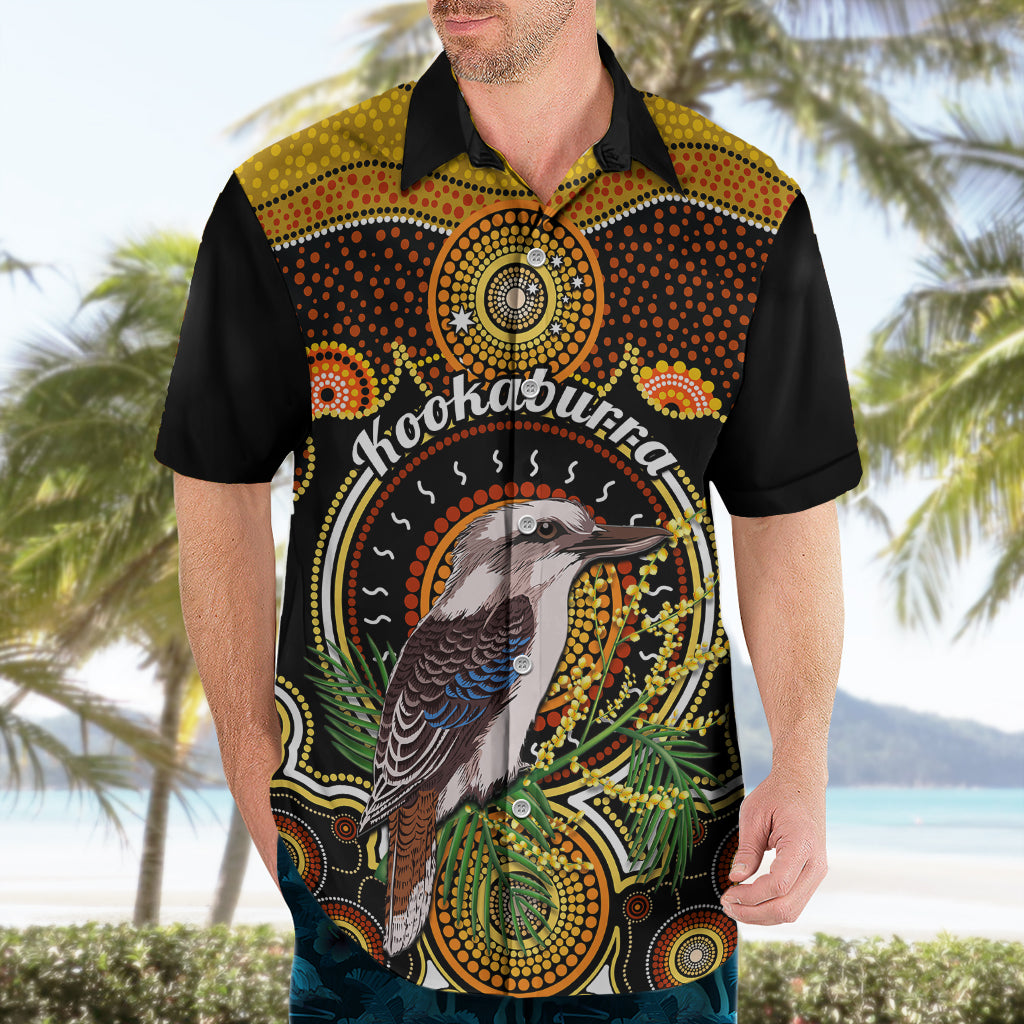 Personalised Australian Astrology Hawaiian Shirt Aboriginal Kookaburra Zodiac Sign - Vibe Hoodie Shop