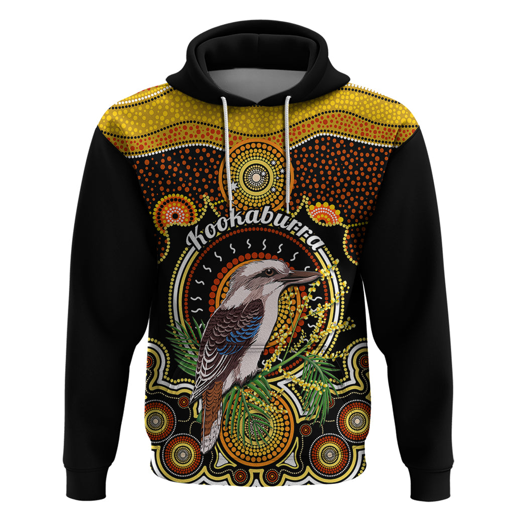 Personalised Australian Astrology Hoodie Aboriginal Kookaburra Zodiac Sign - Vibe Hoodie Shop