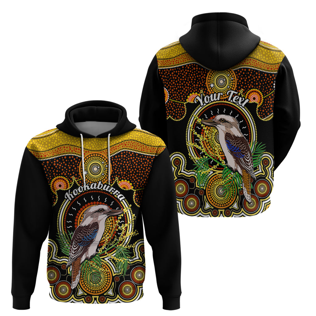Personalised Australian Astrology Hoodie Aboriginal Kookaburra Zodiac Sign - Vibe Hoodie Shop