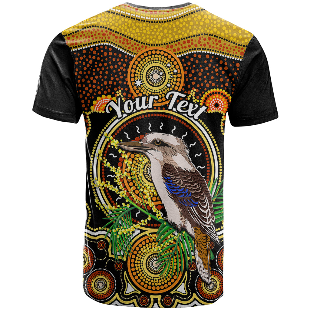 Personalised Australian Astrology T Shirt Aboriginal Kookaburra Zodiac Sign - Vibe Hoodie Shop