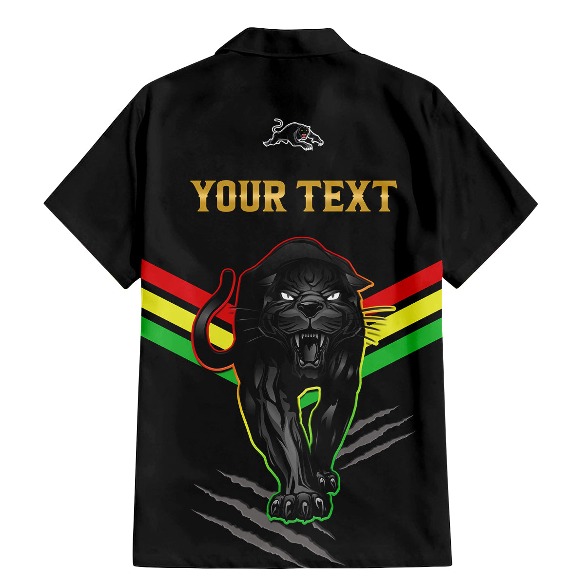 personalised-nrl-panthers-family-matching-mermaid-dress-and-hawaiian-shirt-premiers-2023-three-peat-proud-of-our-boys-black