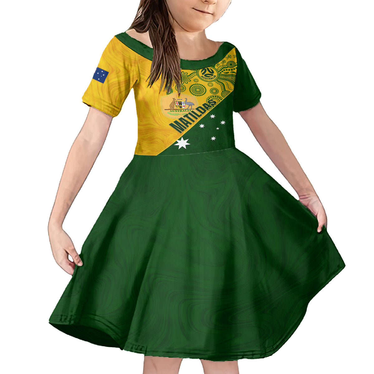 custom-matildas-soccer-family-matching-puletasi-dress-and-hawaiian-shirt-australian-indigenous-national-color