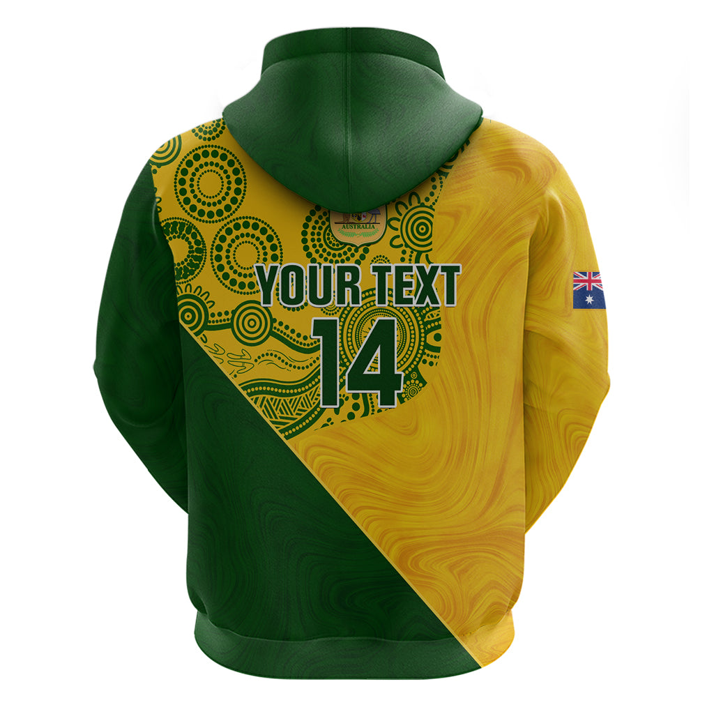 Custom Matildas Soccer Hoodie Australian Indigenous National Color - Vibe Hoodie Shop