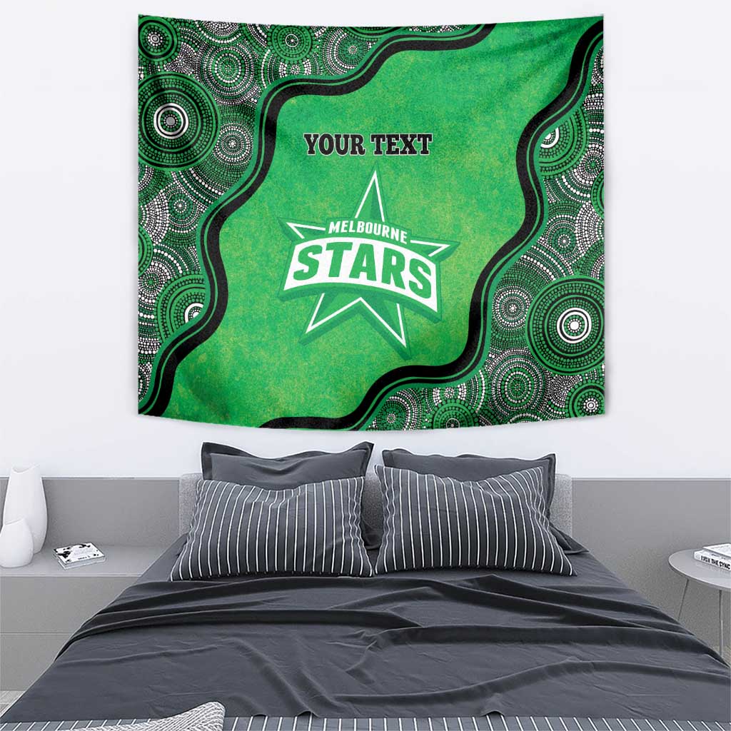 Custom Melbourne Stars Tapestry Indigenous Art - Grunge Style - Vibe Hoodie Shop