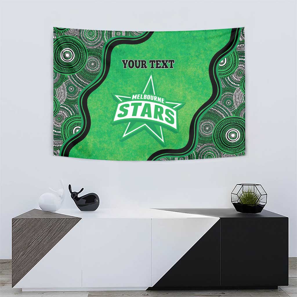 Custom Melbourne Stars Tapestry Indigenous Art - Grunge Style - Vibe Hoodie Shop