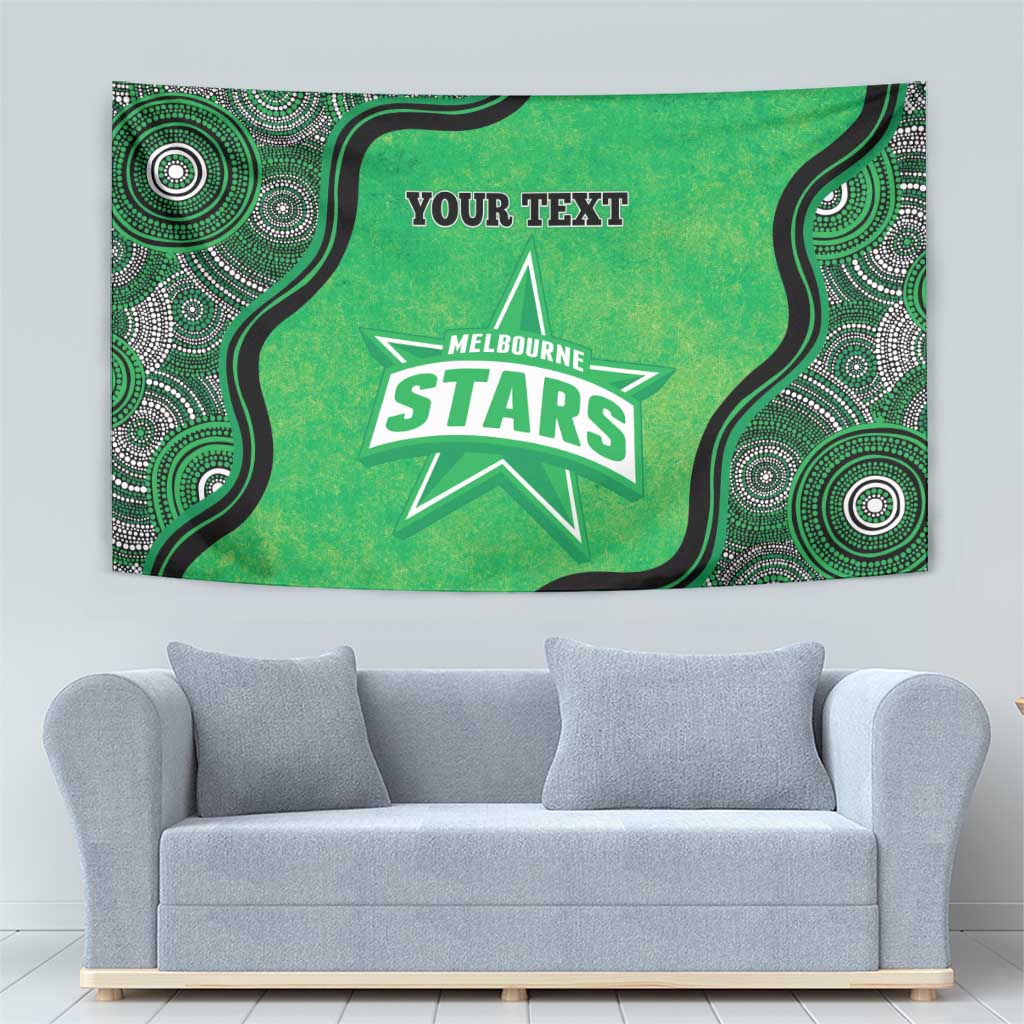 Custom Melbourne Stars Tapestry Indigenous Art - Grunge Style - Vibe Hoodie Shop