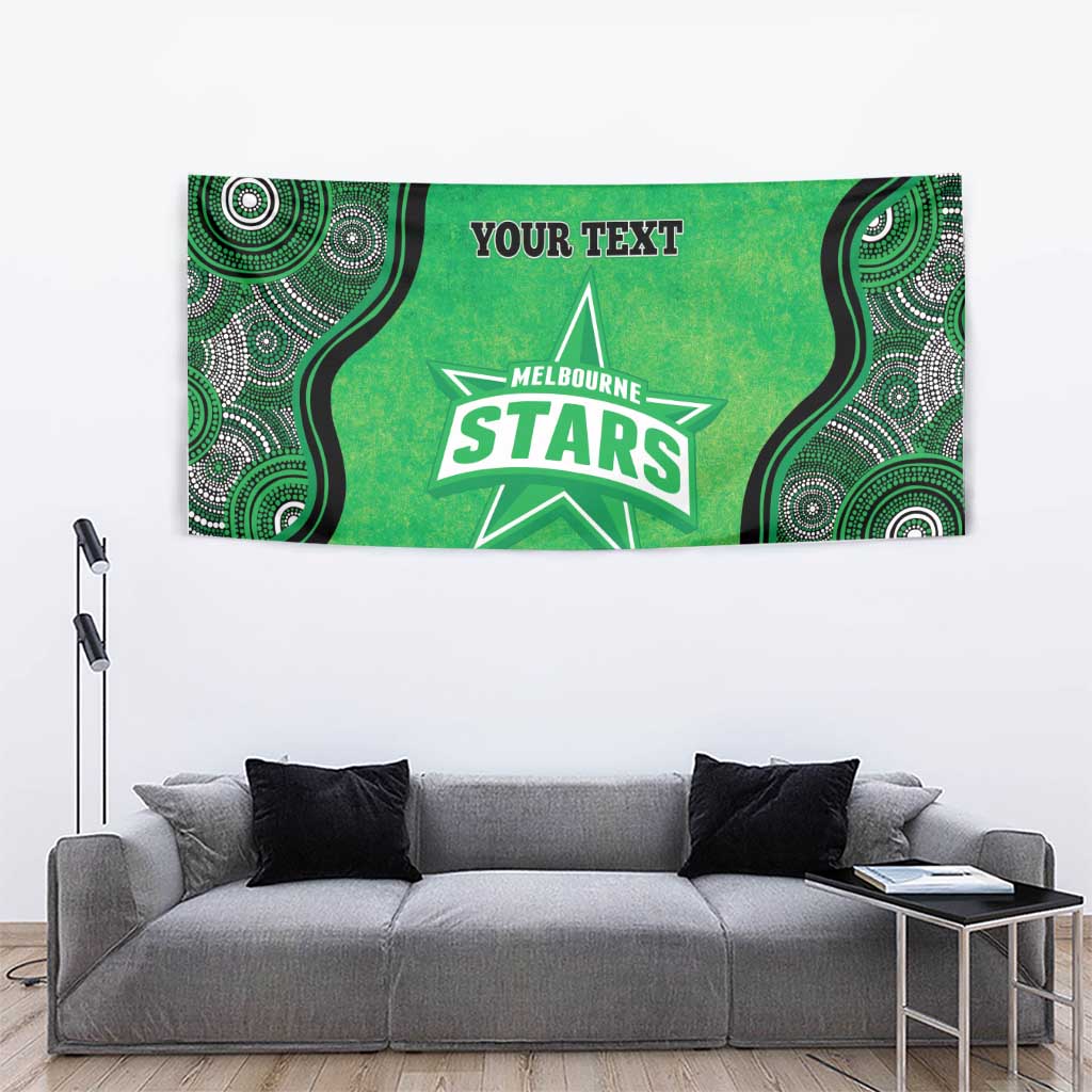 Custom Melbourne Stars Tapestry Indigenous Art - Grunge Style - Vibe Hoodie Shop