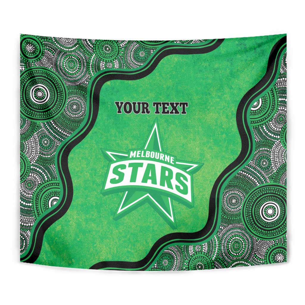 Custom Melbourne Stars Tapestry Indigenous Art - Grunge Style - Vibe Hoodie Shop