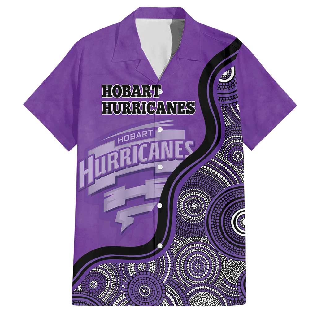 Custom Hobart Hurricanes Hawaiian Shirt Indigenous Art - Grunge Style - Vibe Hoodie Shop