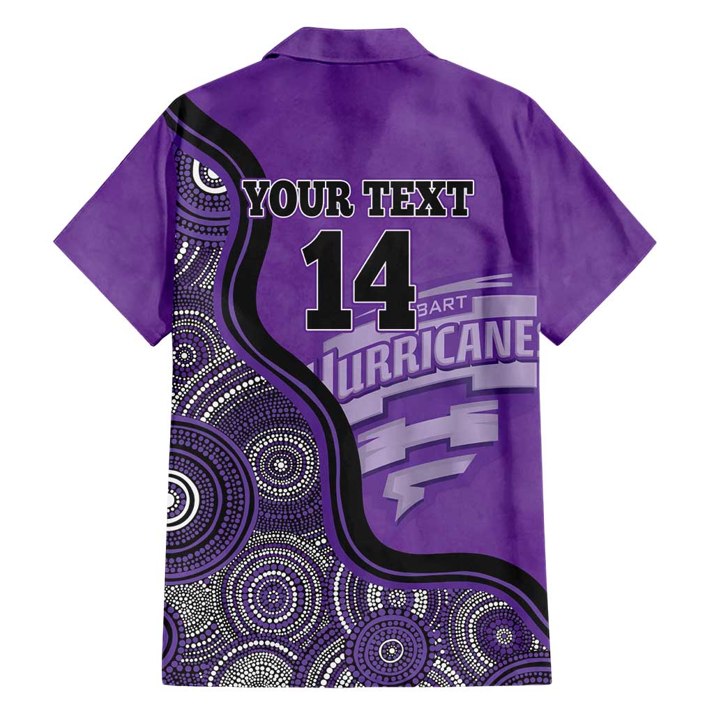 Custom Hobart Hurricanes Hawaiian Shirt Indigenous Art - Grunge Style - Vibe Hoodie Shop