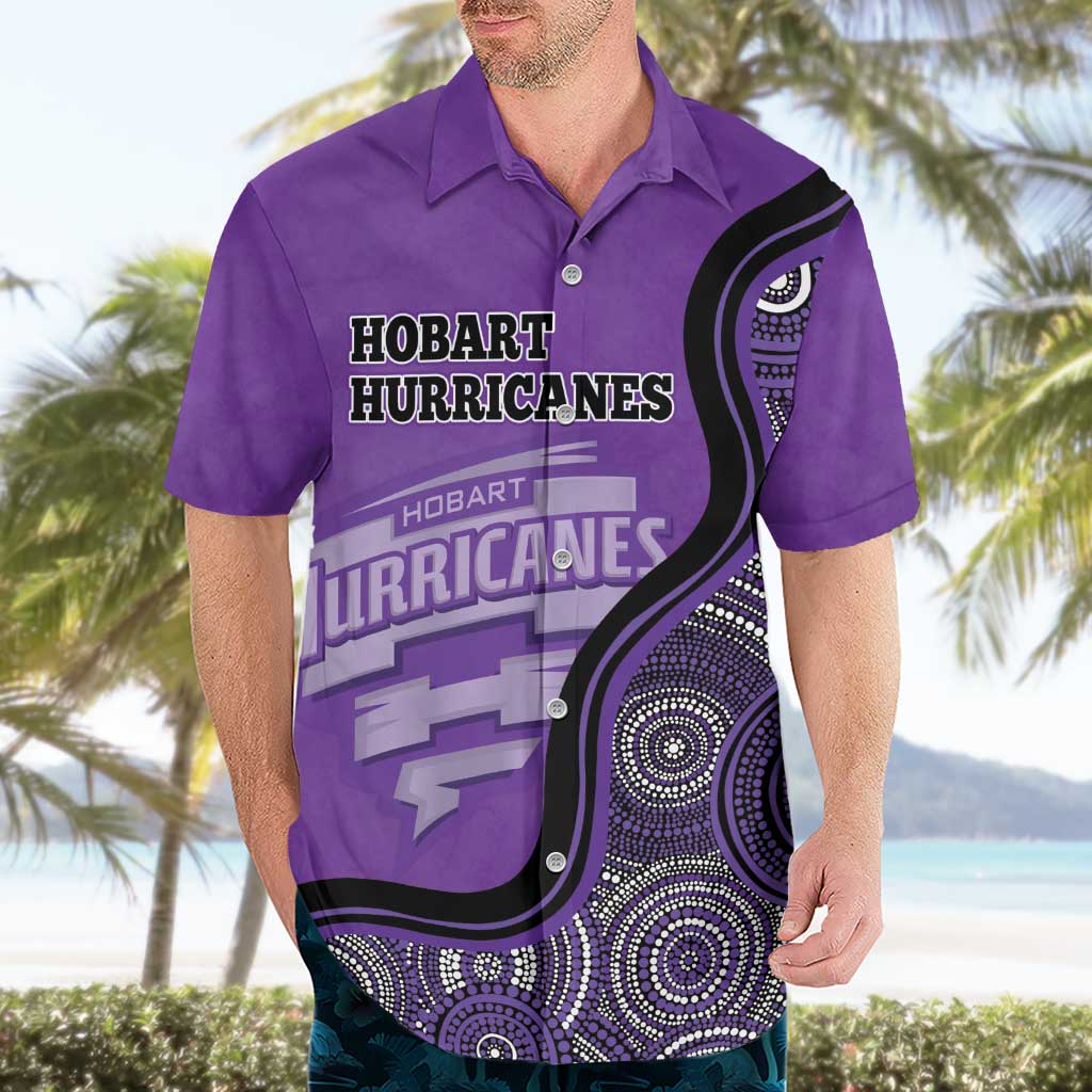 Custom Hobart Hurricanes Hawaiian Shirt Indigenous Art - Grunge Style - Vibe Hoodie Shop