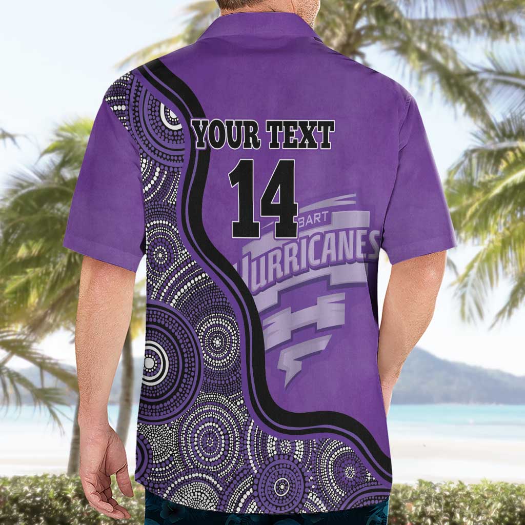 Custom Hobart Hurricanes Hawaiian Shirt Indigenous Art - Grunge Style - Vibe Hoodie Shop