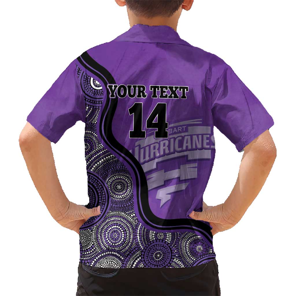 Custom Hobart Hurricanes Hawaiian Shirt Indigenous Art - Grunge Style - Vibe Hoodie Shop