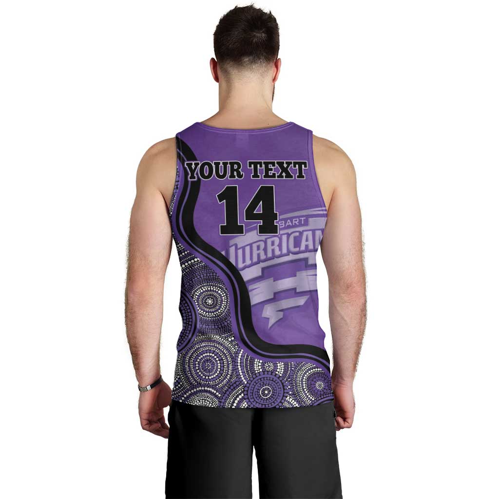 Custom Hobart Hurricanes Men Tank Top Indigenous Art - Grunge Style - Vibe Hoodie Shop