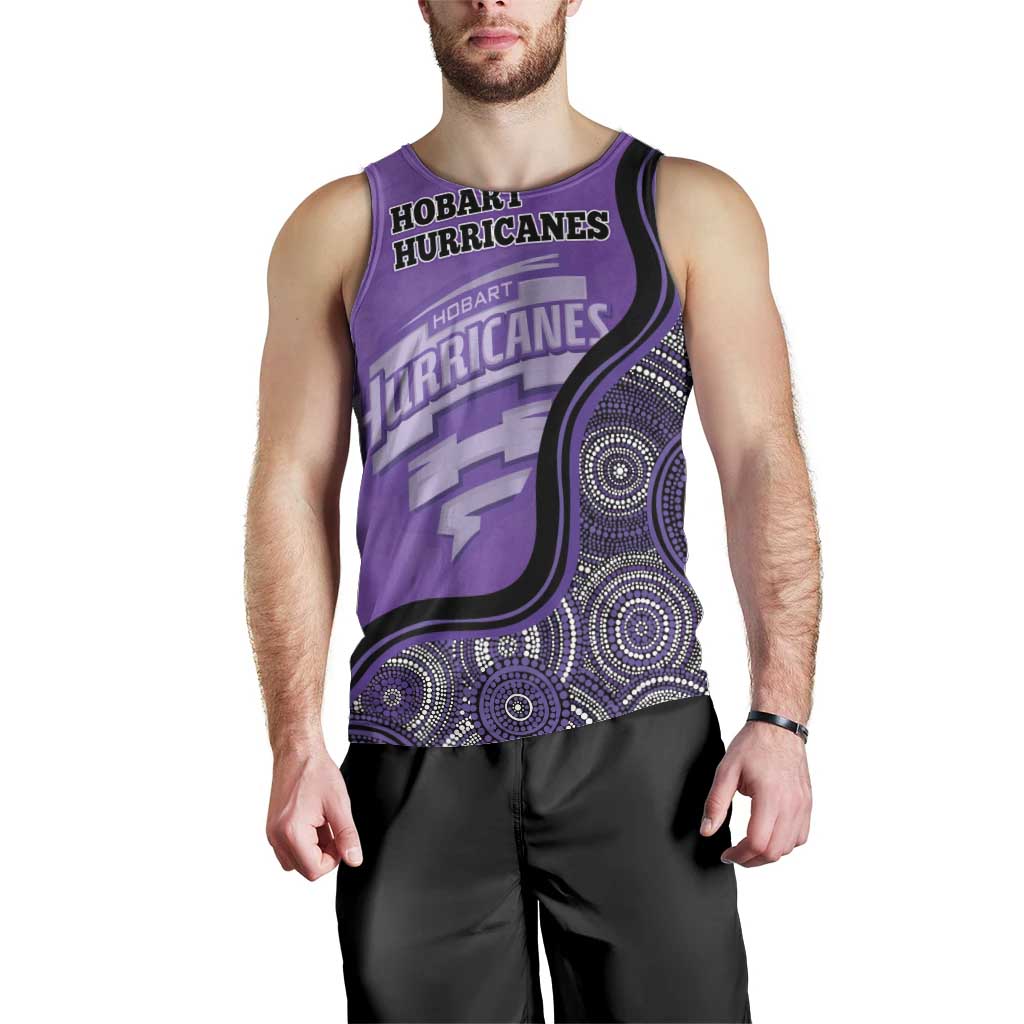 Custom Hobart Hurricanes Men Tank Top Indigenous Art - Grunge Style - Vibe Hoodie Shop