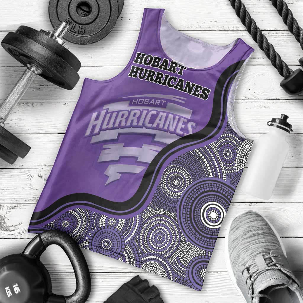 Custom Hobart Hurricanes Men Tank Top Indigenous Art - Grunge Style - Vibe Hoodie Shop