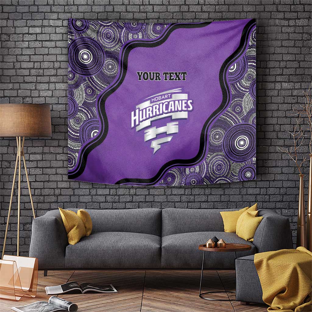 Custom Hobart Hurricanes Tapestry Indigenous Art - Grunge Style - Vibe Hoodie Shop