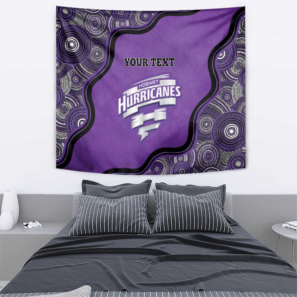 Custom Hobart Hurricanes Tapestry Indigenous Art - Grunge Style - Vibe Hoodie Shop