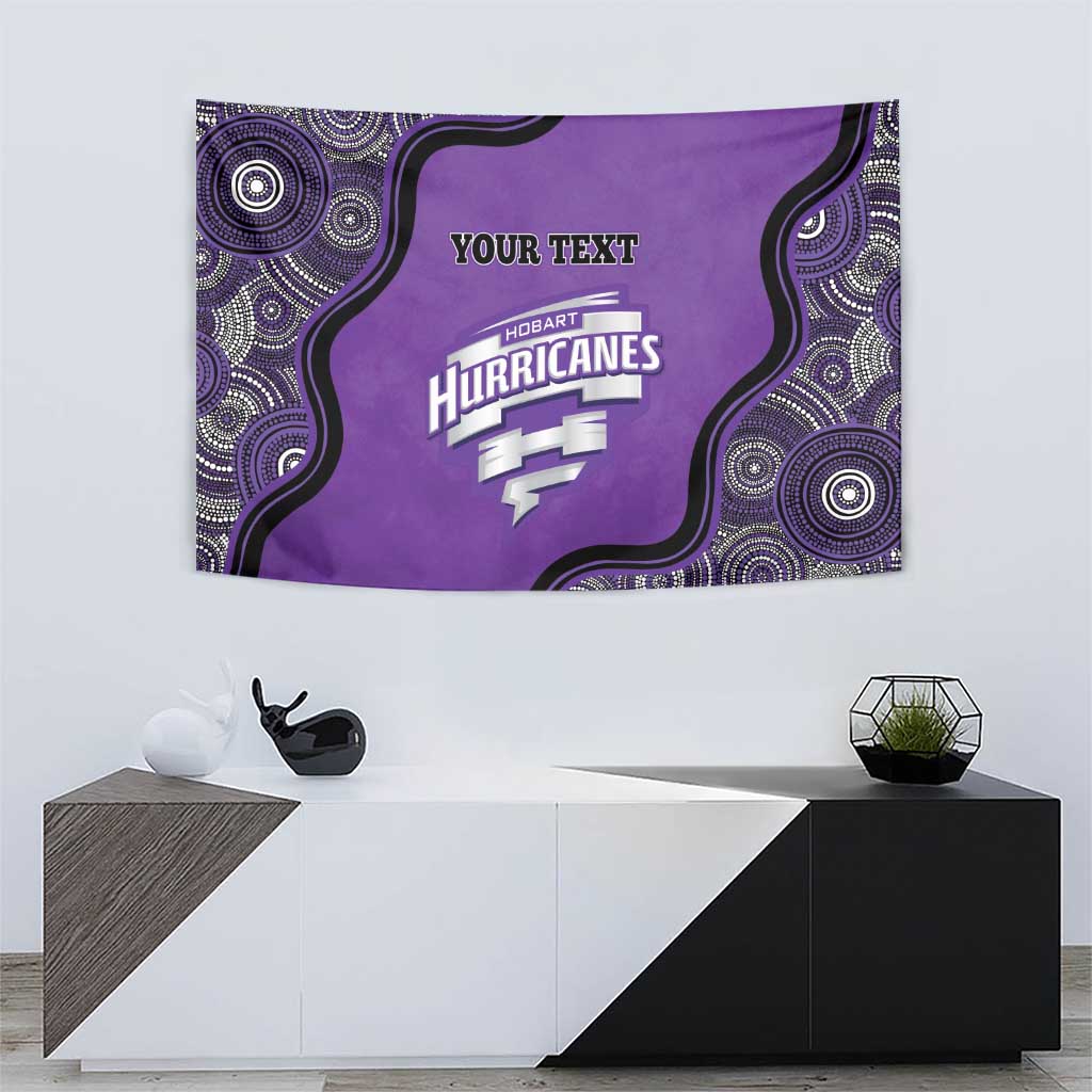 Custom Hobart Hurricanes Tapestry Indigenous Art - Grunge Style - Vibe Hoodie Shop