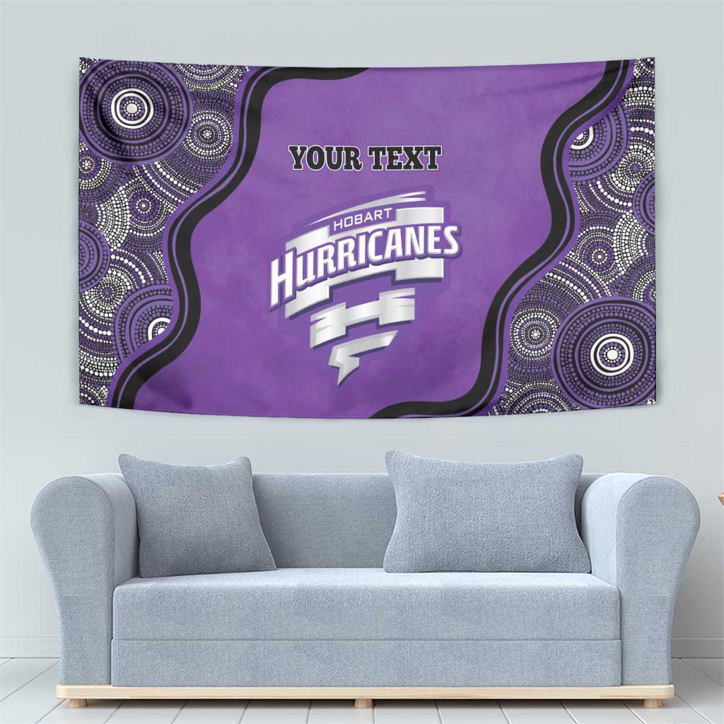 Custom Hobart Hurricanes Tapestry Indigenous Art - Grunge Style - Vibe Hoodie Shop