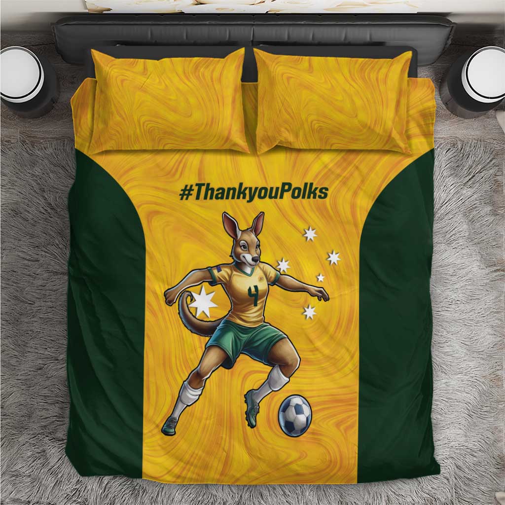 Polkinghorne Australia Matildas Bedding Set 2024 Thank You Polks - Vibe Hoodie Shop