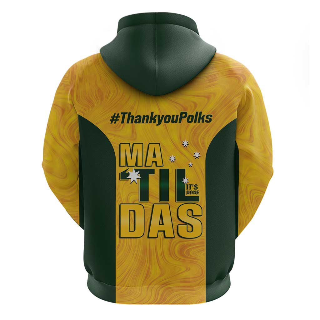 Polkinghorne Australia Matildas Hoodie 2024 Thank You Polks - Vibe Hoodie Shop
