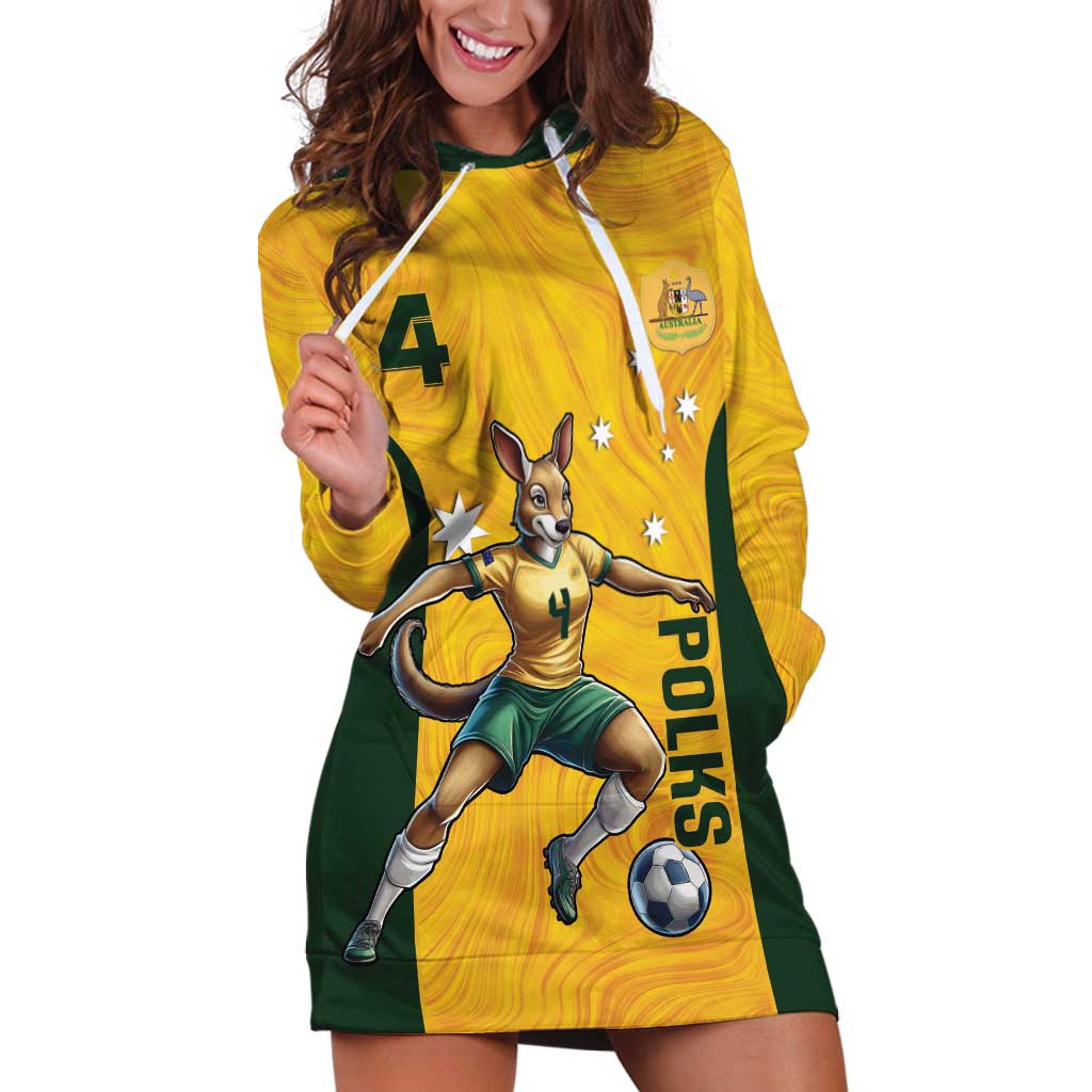 Polkinghorne Australia Matildas Hoodie Dress 2024 Thank You Polks - Vibe Hoodie Shop